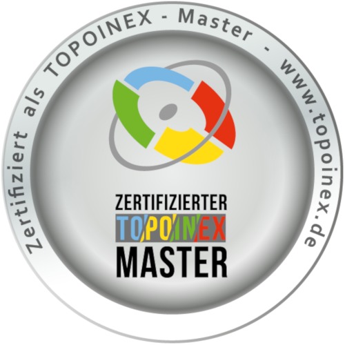 Bild der TOPOINEX-Master-Coin, die TOPOINEX-Master auf ihrer Website einbetten können